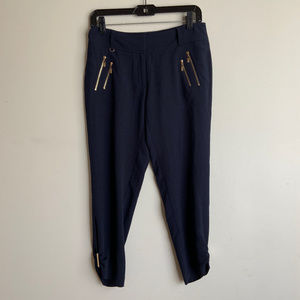 Navy Blue Pants w/ Gold Details